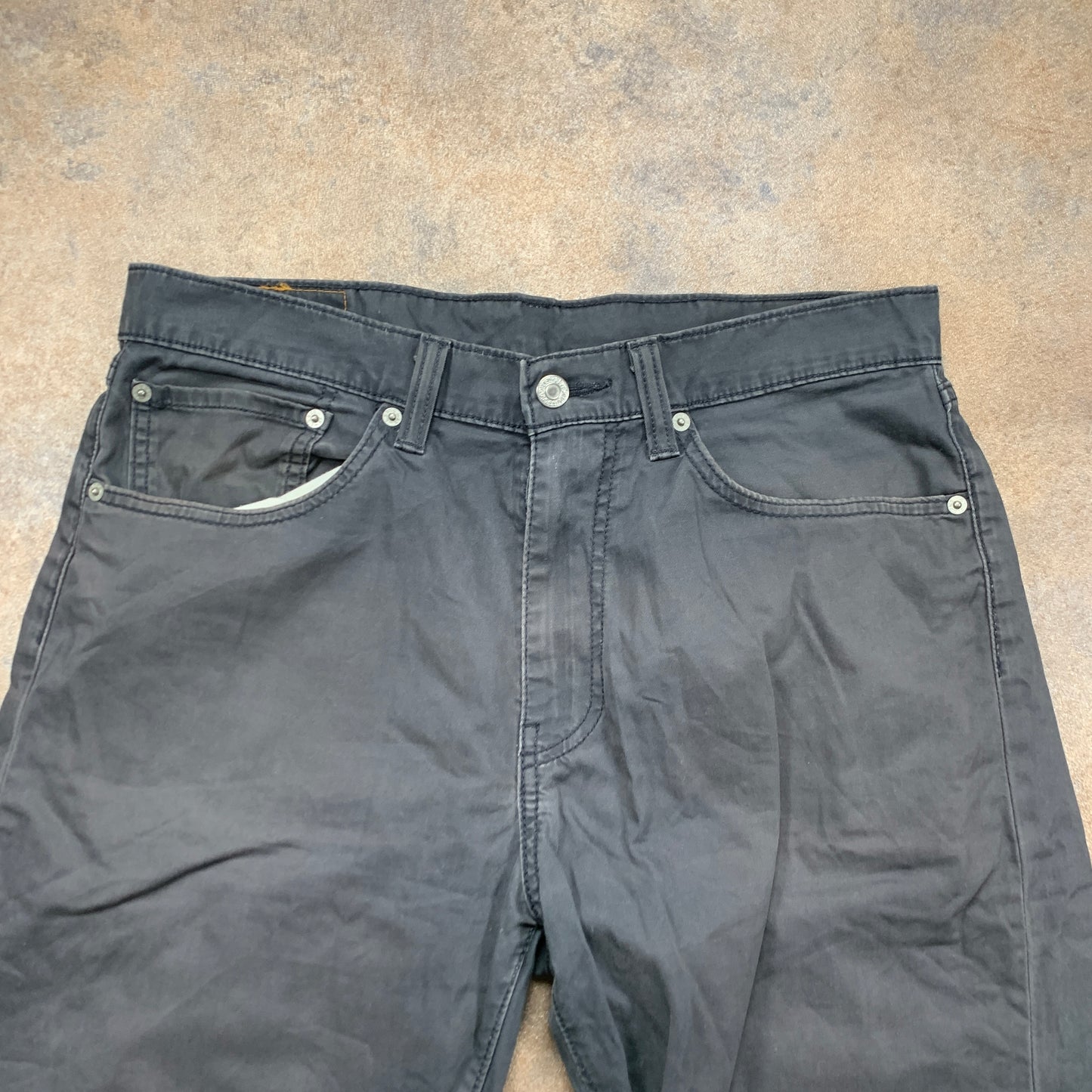 LEVI'S 751 Jeans W34 L32 Mens Regular Fit Straight Grey