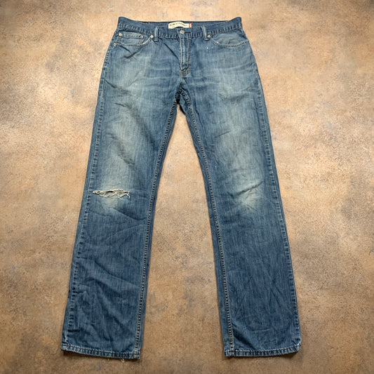 Vintage LEVI'S 514 Jeans W36 L34 Mens Regular Fit Straight Blue