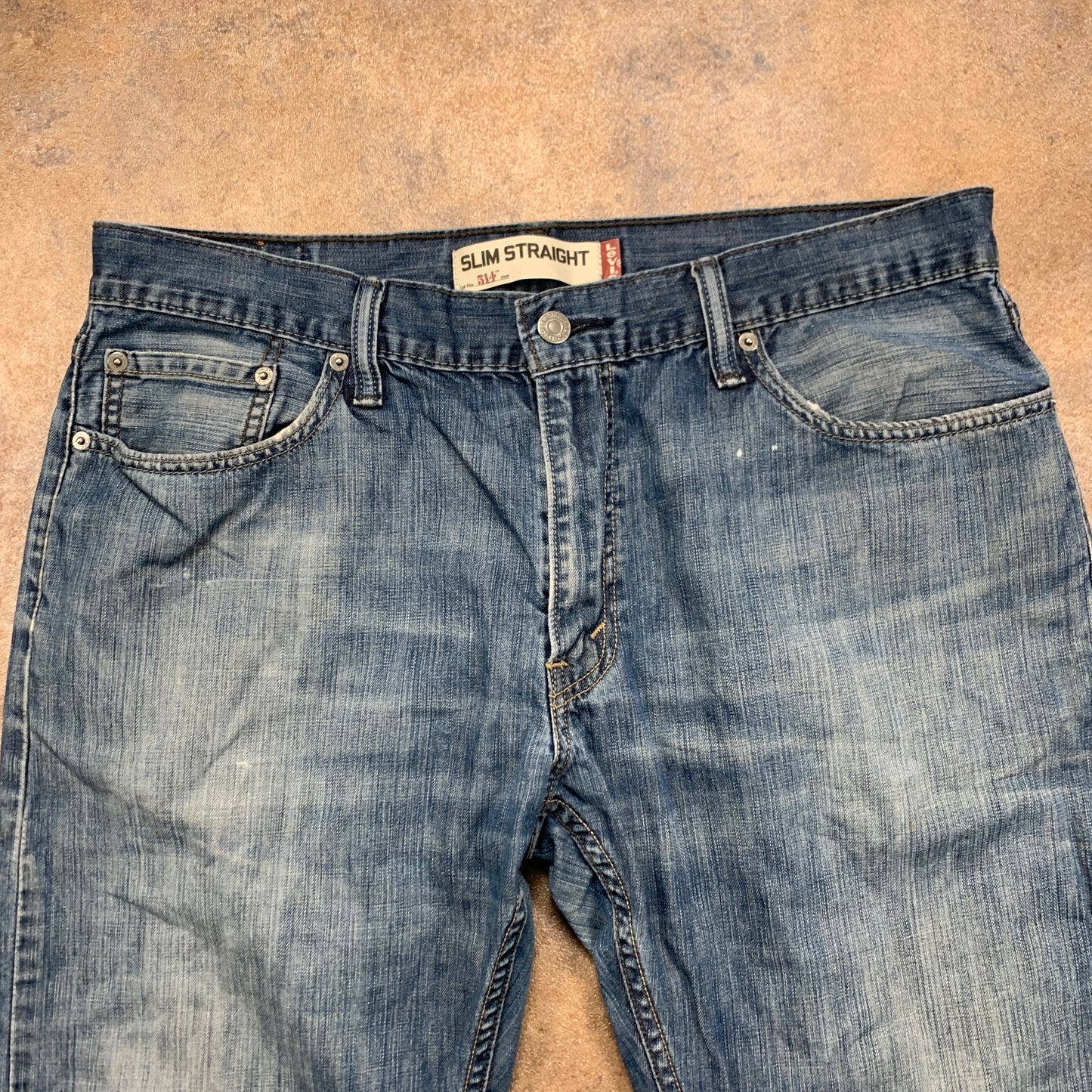 Vintage LEVI'S 514 Jeans W36 L34 Mens Regular Fit Straight Blue