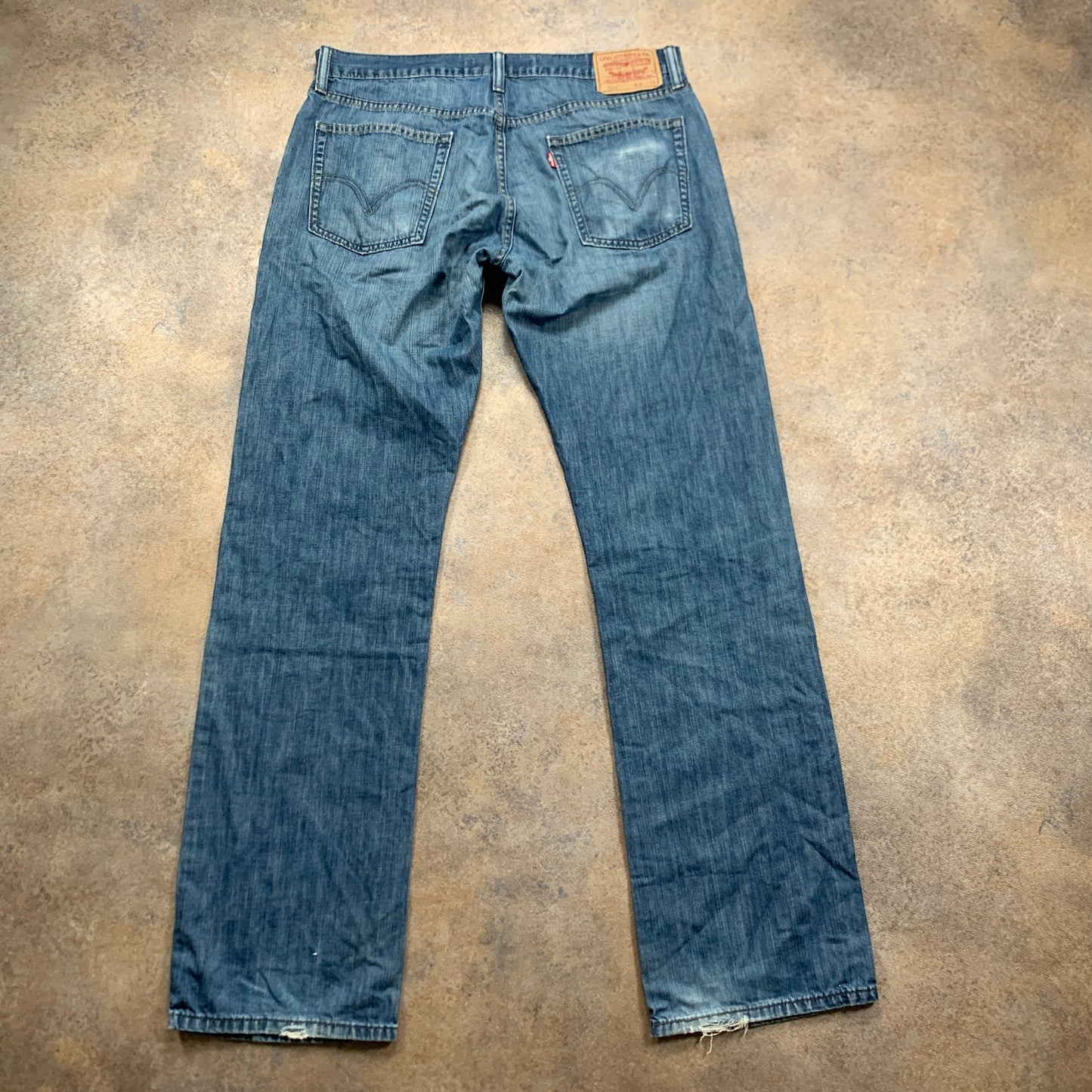 Vintage LEVI'S 514 Jeans W36 L34 Mens Regular Fit Straight Blue