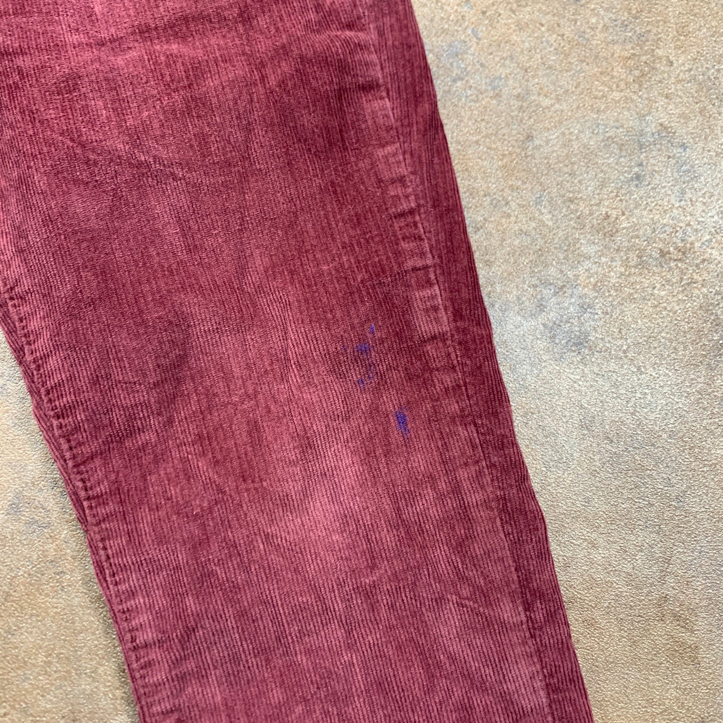 LEVI'S 511 Jeans W29 L29 Mens Slim Fit Purple Corduroy