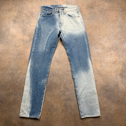 LEVI'S 501 Jeans W29 L32 Mens Slim Fit Straight Blue