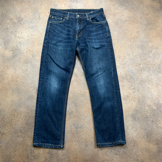 LEVI'S 504 Jeans W29 L28 Mens Regular Fit Straight Blue