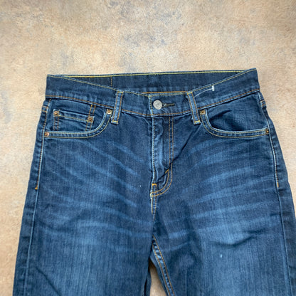LEVI'S 504 Jeans W29 L28 Mens Regular Fit Straight Blue