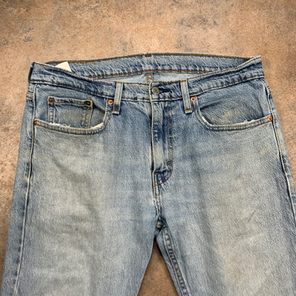 LEVI'S 512 Jeans W33 L29 Mens Slim Fit Tapered Blue
