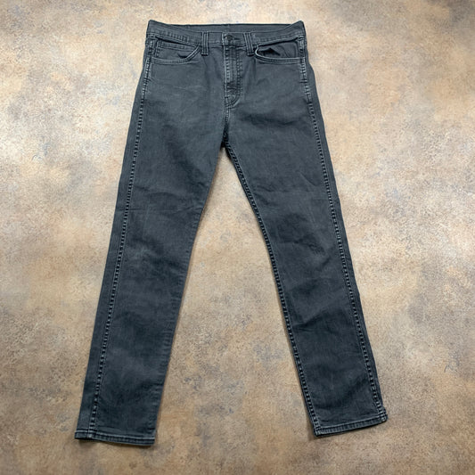 LEVI'S 522 Jeans W32 L30 Mens Slim Fit Tapered Grey