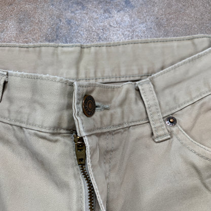 LEVI'S 753 Jeans W32 L31 Mens Relaxed Fit Straight Beige