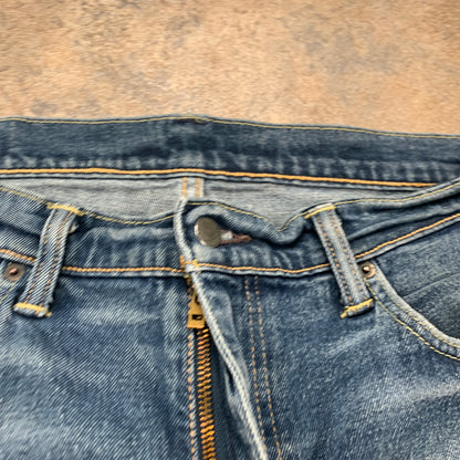 LEVI'S 522 Jeans W36 L30 Mens Slim Fit Tapered Blue