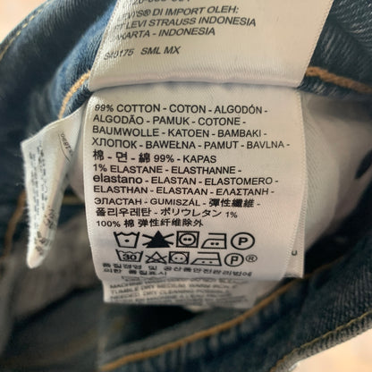 LEVI'S 522 Jeans W36 L30 Mens Slim Fit Tapered Blue