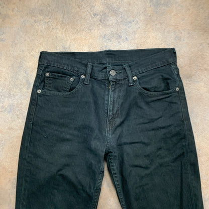 LEVI'S 511 Jeans W30 L30 Mens Slim Fit Black
