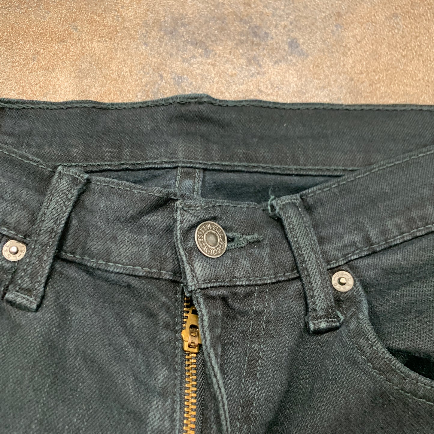 LEVI'S 511 Jeans W30 L30 Mens Slim Fit Black