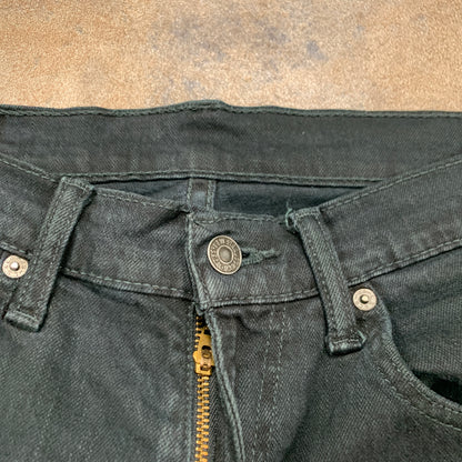 LEVI'S 511 Jeans W30 L30 Mens Slim Fit Black