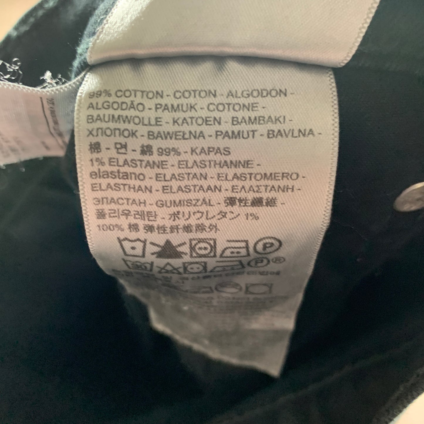 LEVI'S 511 Jeans W30 L30 Mens Slim Fit Black
