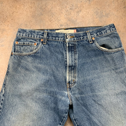 Vintage LEVI'S 517 Jeans W36 L30 Mens Bootcut Fit Blue