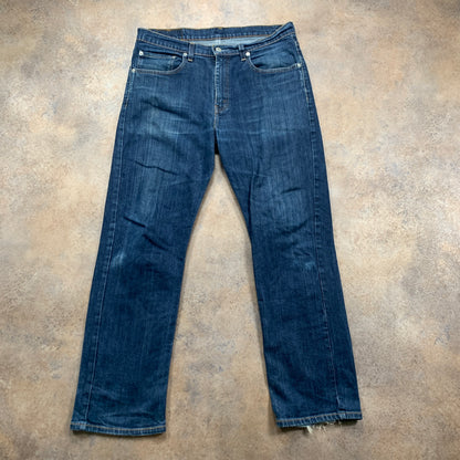 Vintage LEVI'S 752 Jeans W34 L28 Mens Regular Fit Straight Blue