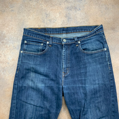 Vintage LEVI'S 752 Jeans W34 L28 Mens Regular Fit Straight Blue