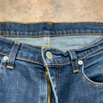 Vintage LEVI'S 752 Jeans W34 L28 Mens Regular Fit Straight Blue