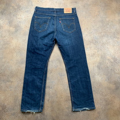 Vintage LEVI'S 752 Jeans W34 L28 Mens Regular Fit Straight Blue