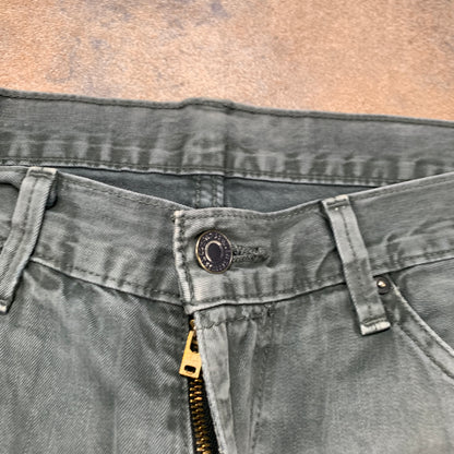 LEVI'S 504 Jeans W34 L32 Mens Regular Fit Straight Grey