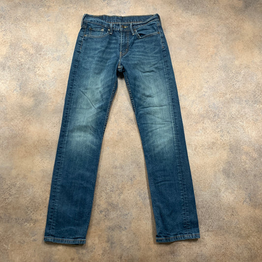 LEVI'S 514 Jeans W29 L31 Mens Regular Fit Straight Blue