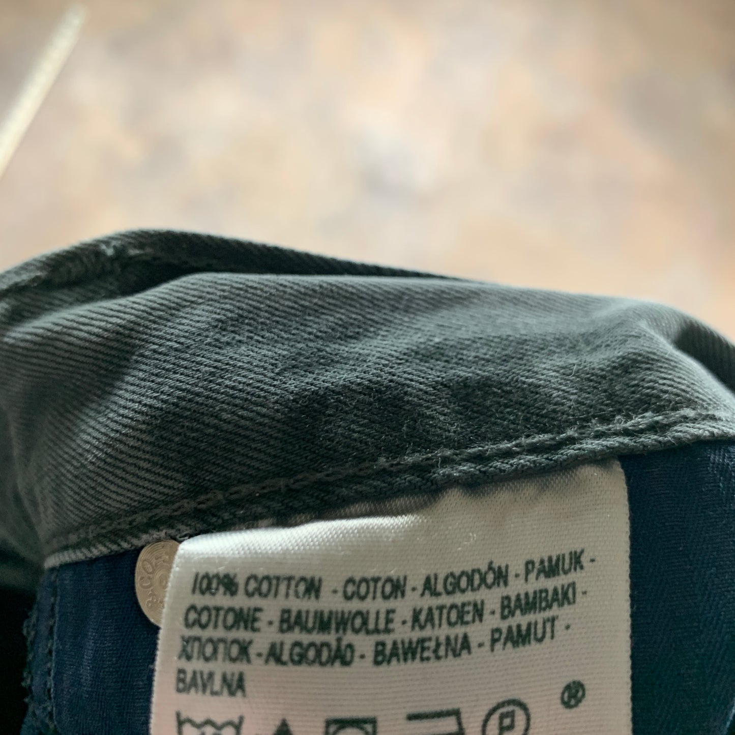 LEVI'S 504 Jeans W34 L32 Mens Regular Fit Straight Grey