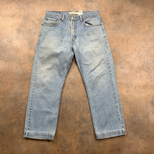 Vintage LEVI'S 505 Jeans W32 L27 Mens Regular Fit Straight Blue
