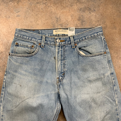 Vintage LEVI'S 505 Jeans W32 L27 Mens Regular Fit Straight Blue