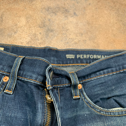 LEVI'S 512 Jeans W32 L30 Mens Slim Fit Tapered Blue