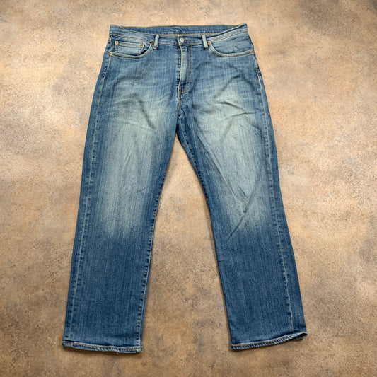 LEVI'S 751 Jeans W36 L30 Mens Relaxed Fit Straight Blue