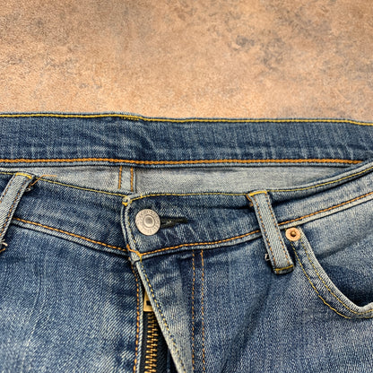 LEVI'S 751 Jeans W36 L30 Mens Relaxed Fit Straight Blue