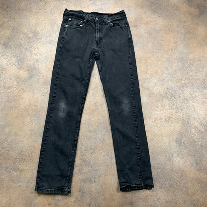 LEVI'S 514 Jeans W30 L31 Mens Regular Fit Straight Grey