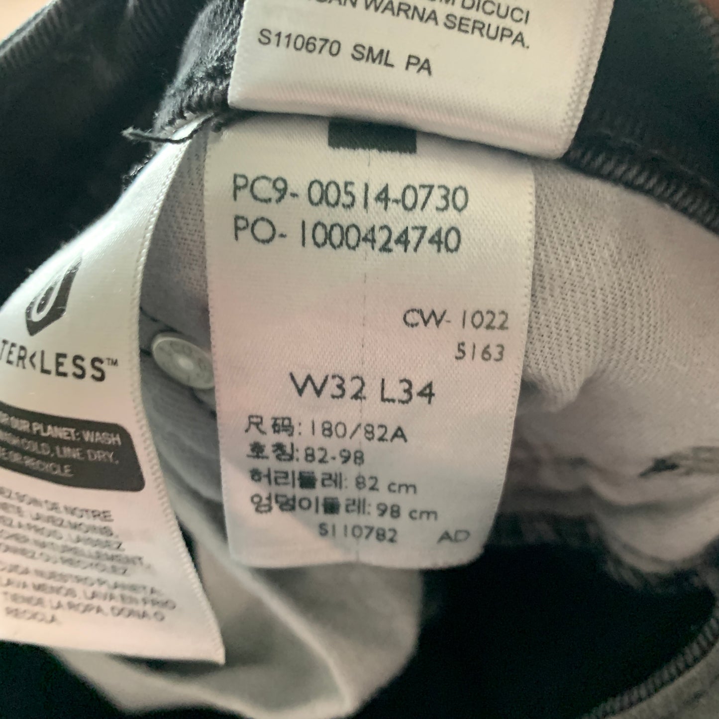 LEVI'S 514 Jeans W30 L31 Mens Regular Fit Straight Grey