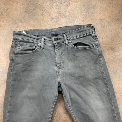 LEVI'S 510 Jeans W31 L30 Mens Skinny Fit Grey
