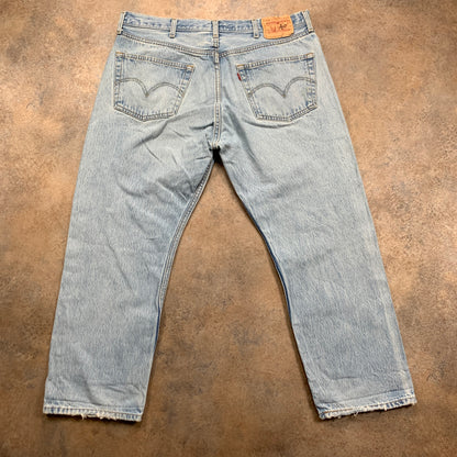 Vintage LEVI'S 501 Jeans W38 L26 Mens Regular Fit Straight Blue