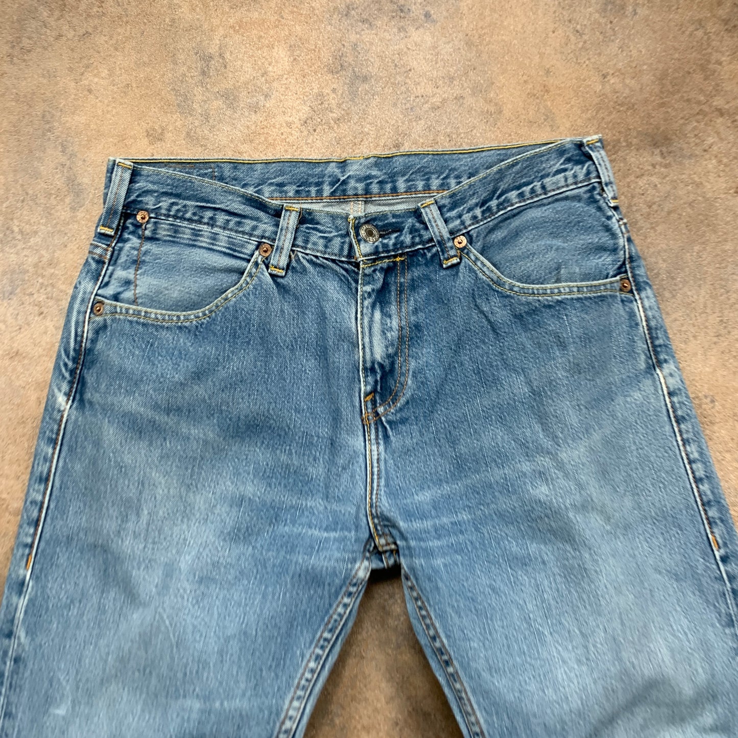 Vintage LEVI'S 504 Jeans W30 L29 Mens Regular Fit Straight Blue