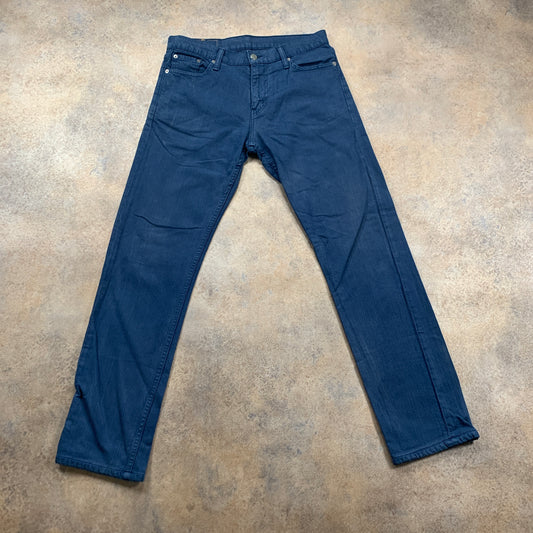 LEVI'S 504 Jeans W30 L31 Mens Regular Fit Straight Blue