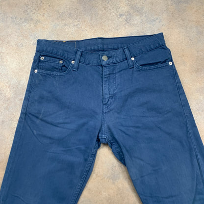 LEVI'S 504 Jeans W30 L31 Mens Regular Fit Straight Blue
