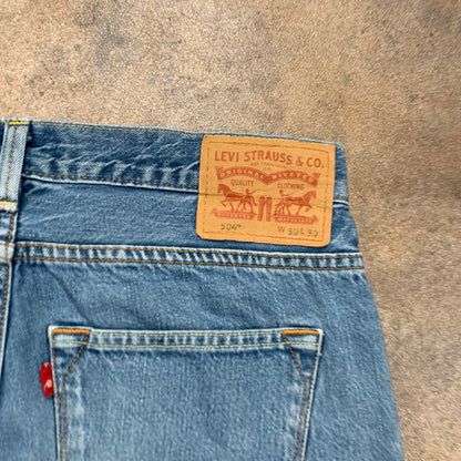 Vintage LEVI'S 504 Jeans W30 L29 Mens Regular Fit Straight Blue
