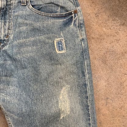 LEVI'S 527 Jeans W32 L32 Mens Bootcut Fit Blue