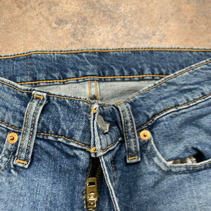 LEVI'S 519 Jeans W30 L30 Mens Skinny Fit Blue