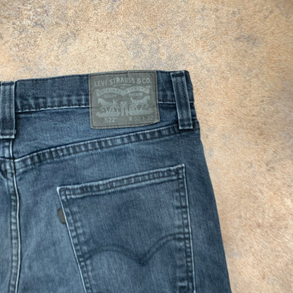 LEVI'S 522 Jeans W32 L30 Mens Slim Fit Tapered Blue