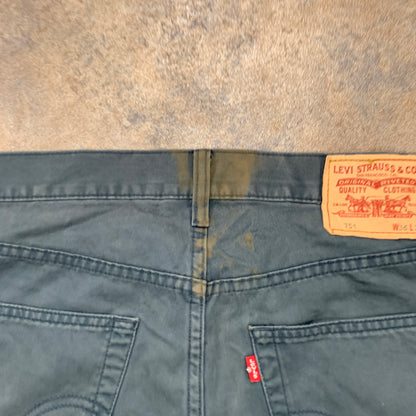 Vintage LEVI'S 751 Jeans W36 L30 Mens Regular Fit Straight Blue