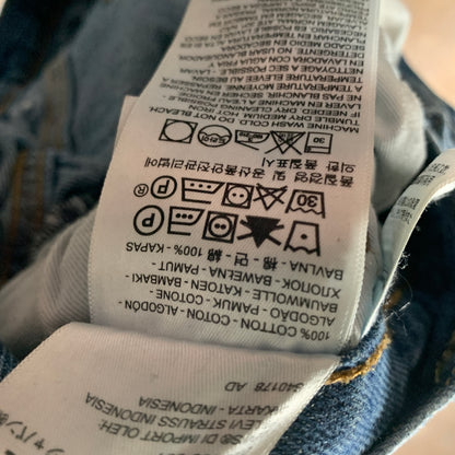 LEVI'S 501 Jeans W38 L31 Mens Regular Fit Straight Blue