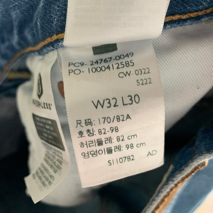 LEVI'S 551 Jeans W32 L29 Mens Regular Fit Straight Blue