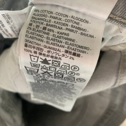 LEVI'S 508 Jeans W30 L29 Mens Slim Fit Straight Grey