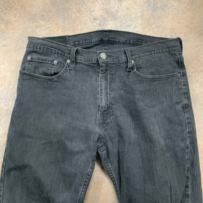 LEVI'S 559 Jeans W36 L30 Mens Regular Fit Straight Grey