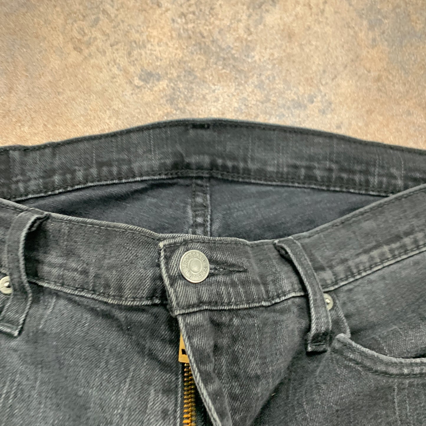 LEVI'S 559 Jeans W36 L30 Mens Regular Fit Straight Grey