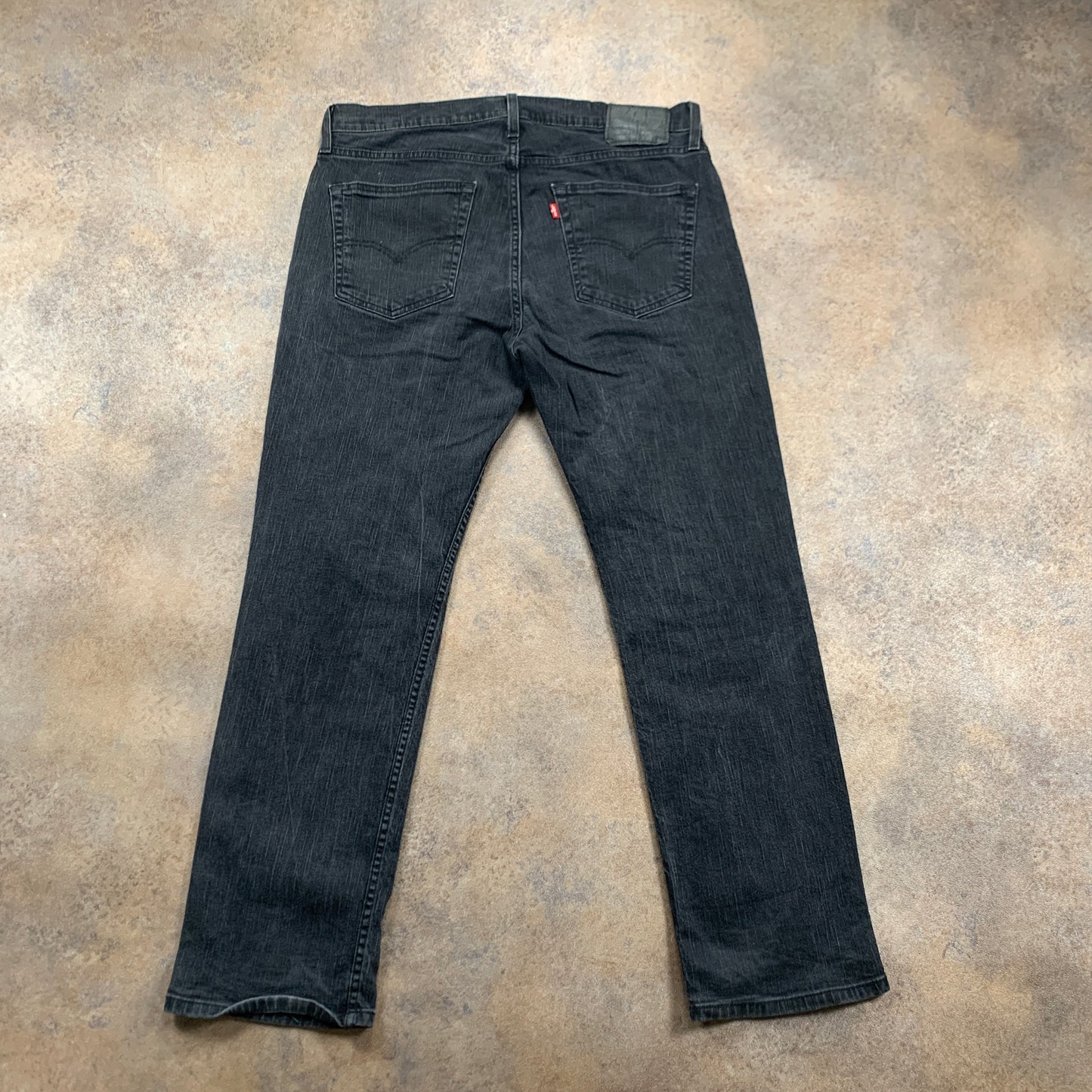 LEVI'S 559 Jeans W36 L30 Mens Regular Fit Straight Grey