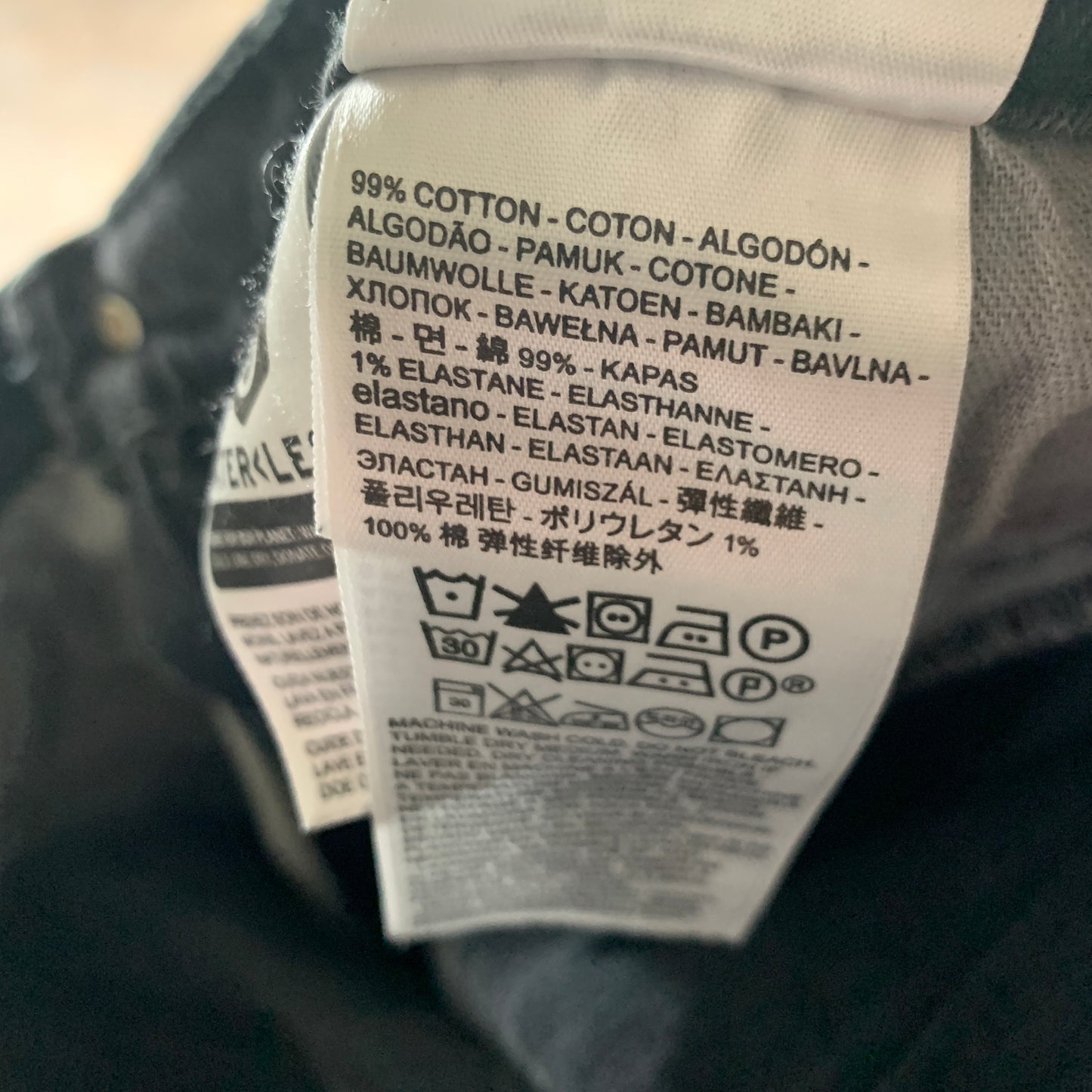 LEVI'S 559 Jeans W36 L30 Mens Regular Fit Straight Grey