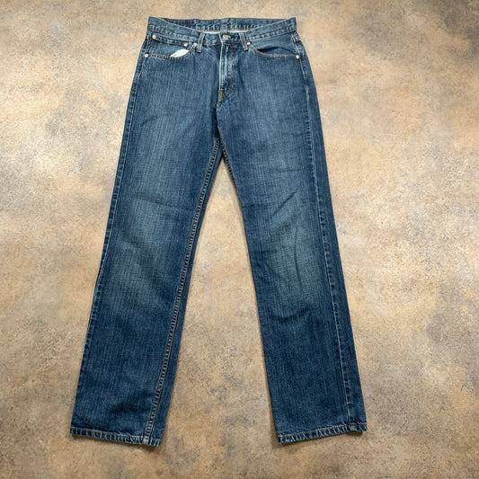 Vintage LEVI'S 751 Jeans W34 L34 Mens Regular Fit Straight Blue